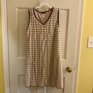 Carole Little tiered cocktail dress